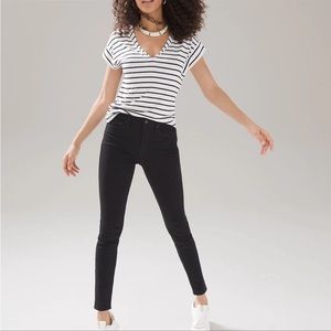 WHBM High-Rise Skinny Ankle Jeans